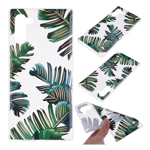 Deco Samsung Galaxy Note 10 deksel - Blader Multicolor