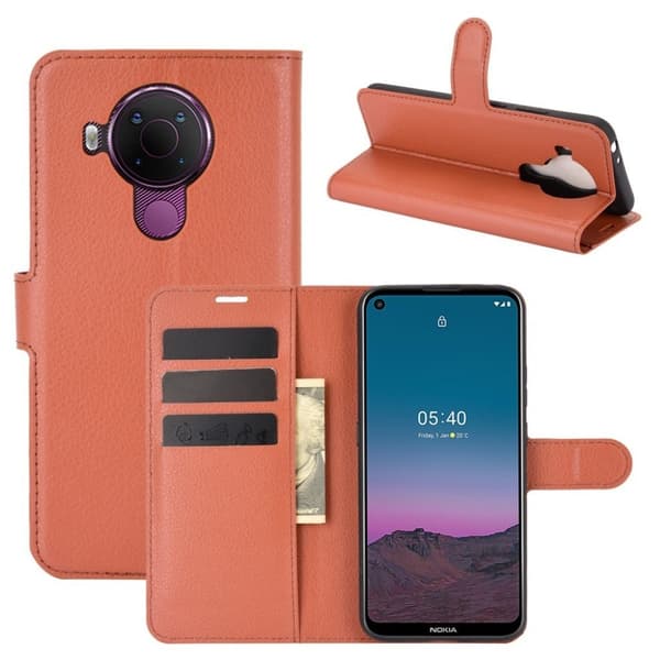 Classic Nokia 5.4 fodral - Brun Brun