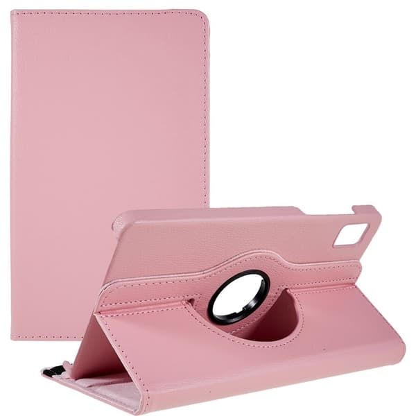 Realme Pad Mini enkelt läderfodral - Rosa Rosa