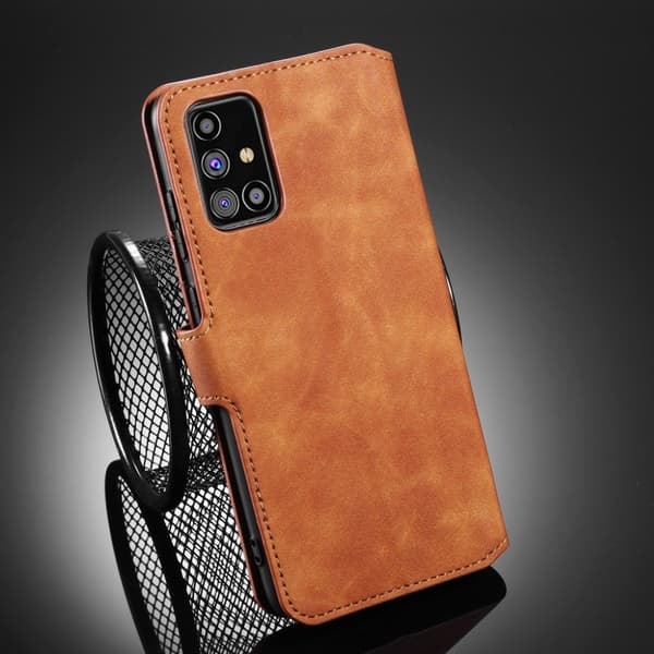 DG.Ming Samsung Galaxy M31s Retro Etui - Brun Brown