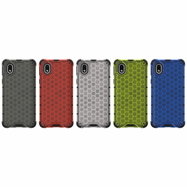 Bofink Honeycomb Samsung Galaxy A01 Core Etui - Sort Black