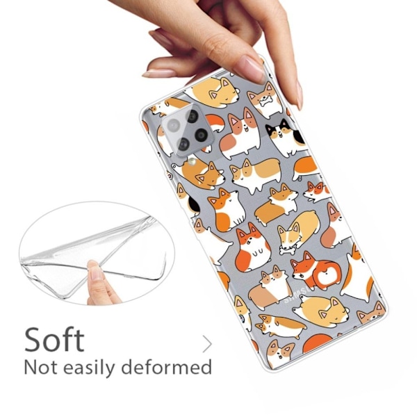 Deco Samsung Galaxy A42 5G skal - Tecknade Katter multifärg