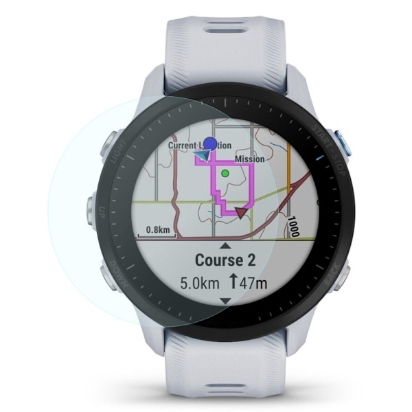 Garmin Forerunner 955 HD clear screen protector Transparent
