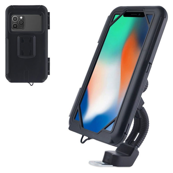 Universal telefonholder til cykelspejl Black
