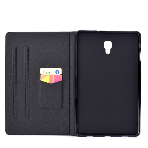 Samsung Galaxy Tab A 10.5 mönstrat flipfodral i läder - Vinterskog multifärg