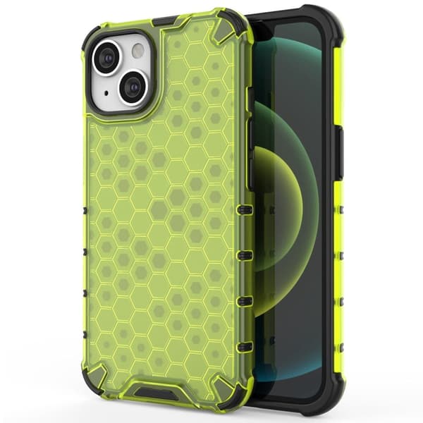 Bofink Honeycomb iPhone 14 deksel - Grønn Green