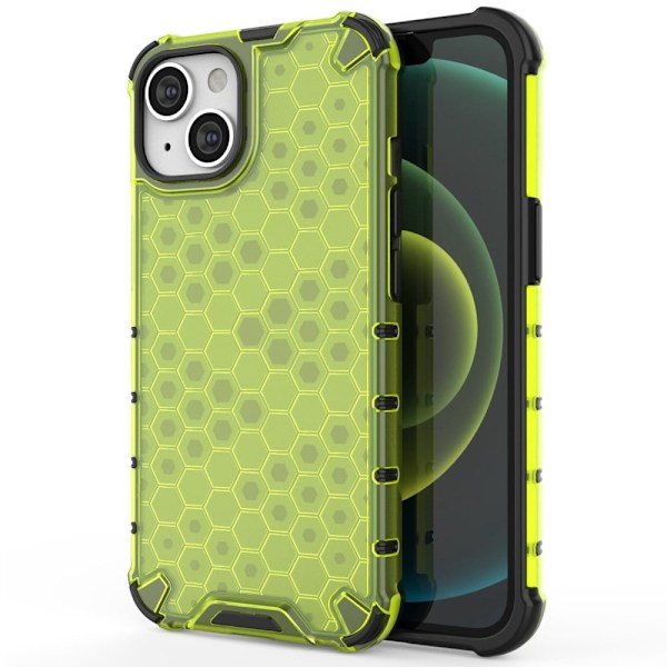 Bofink Honeycomb iPhone 14 skal - Grön Grön