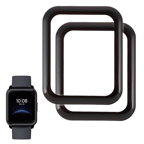 2Pcs Realme Watch 2 PMMA screen protector Transparent