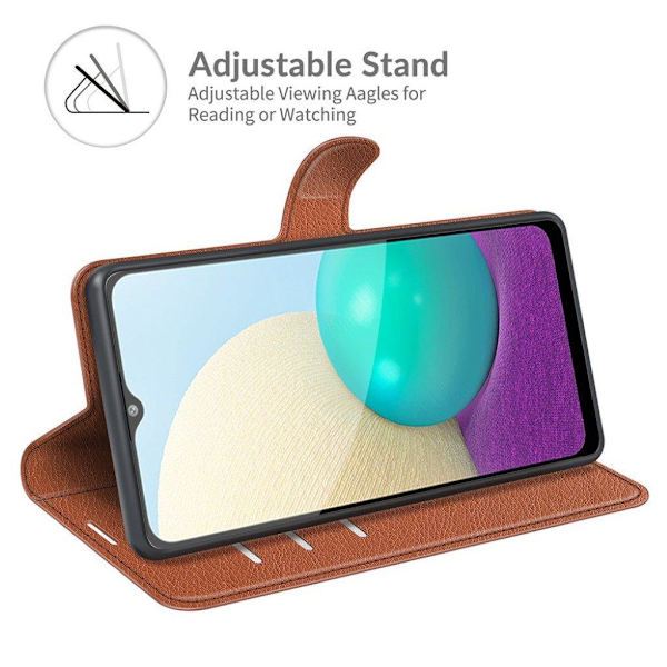 Classic Samsung Galaxy A02 fodral - Brun Brun