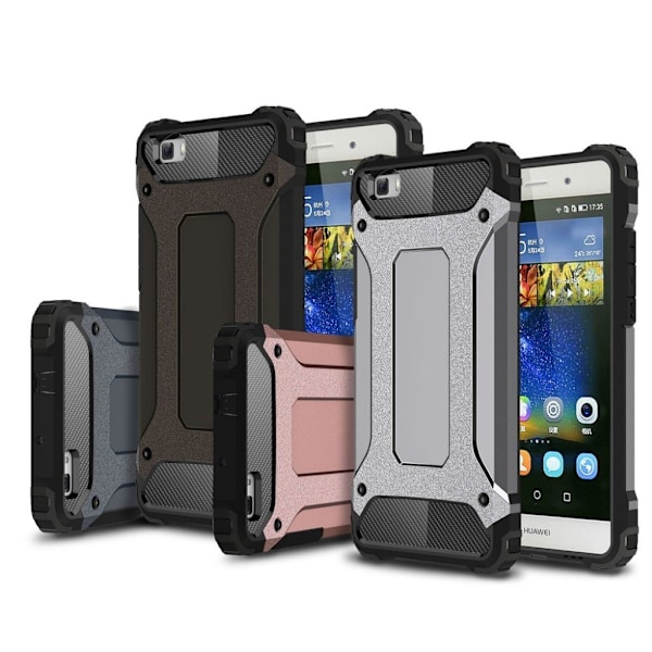Jernside Huawei P8 Lite Hybridskal - Vit Vit