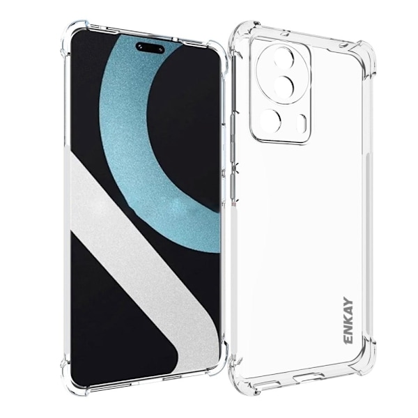 ENKAY genomskinligt droppsäkert fodral för Xiaomi Civi 2 Transparent