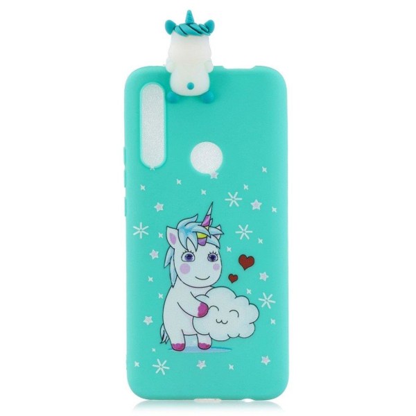 Cute 3D Huawei P Smart Z skal - Grön Grön