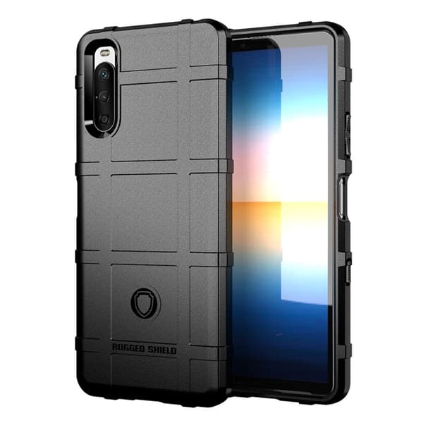 Rugged Shield Sony Xperia 10 III skal - Svart Svart