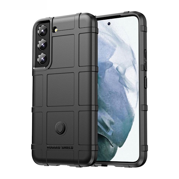 Rugged Shield Samsung Galaxy S22 cover - Sort Black