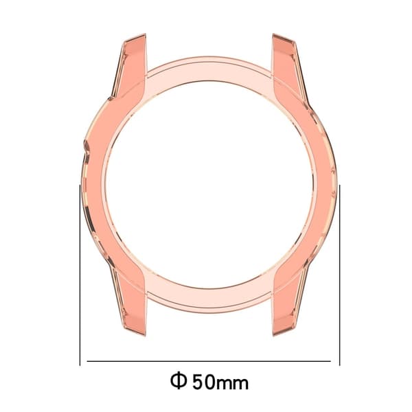 Garmin Fenix 7 / 7 Solar / 7 Sapphire Solar läpinäkyvä suojus - Läpinäkyvä Musta Black