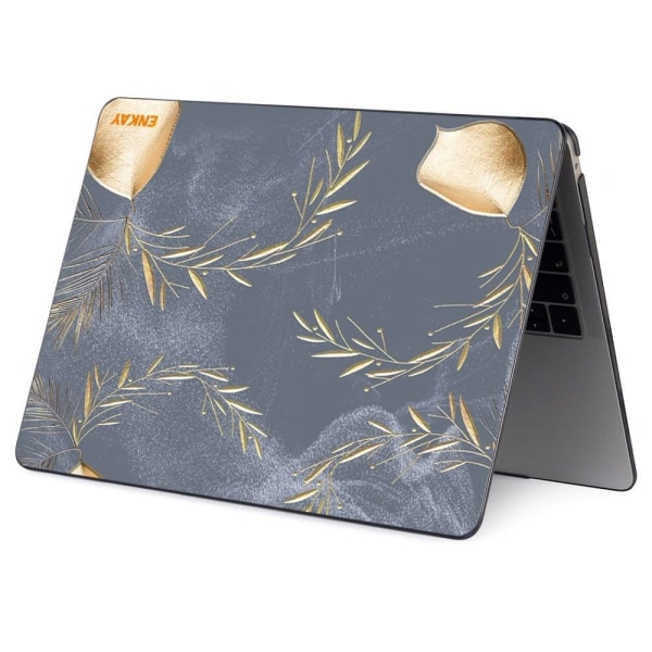 HAT PRINCE MacBook Air 13 Retina (A2179, 2020) / (A1932, 2018-2019) / M1 (A2337, 2020) cover i vintage blomsterstil - Havre Gold