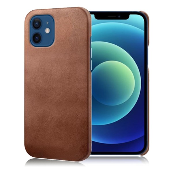 Prestige Etui iPhone 12 / 12 Pro - Brun Brown