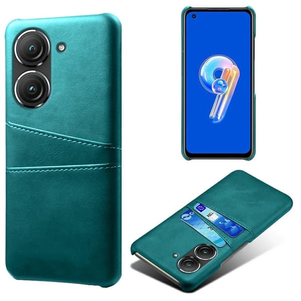 Dual Card Etui ASUS Zenfone 9 - Grønn Green