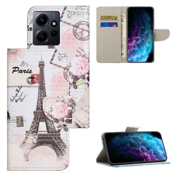 Wonderland Xiaomi Redmi Note 12 Flippetui - Tower Pink