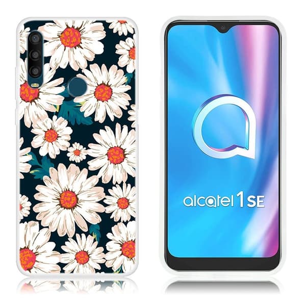 Deco Alcatel 1SE (2020) cover - Hvid White
