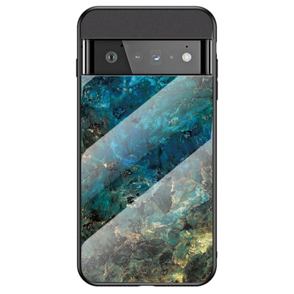 Fantasy Marble Google Pixel 7 Pro cover - Smaragd Marmor Multicolor