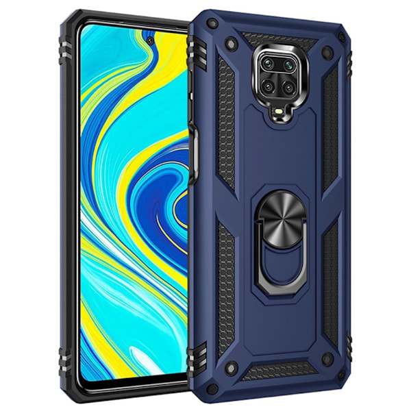 Bofink Combat Xiaomi Redmi Note 9 Pro / 9s Etui - Blå Blue