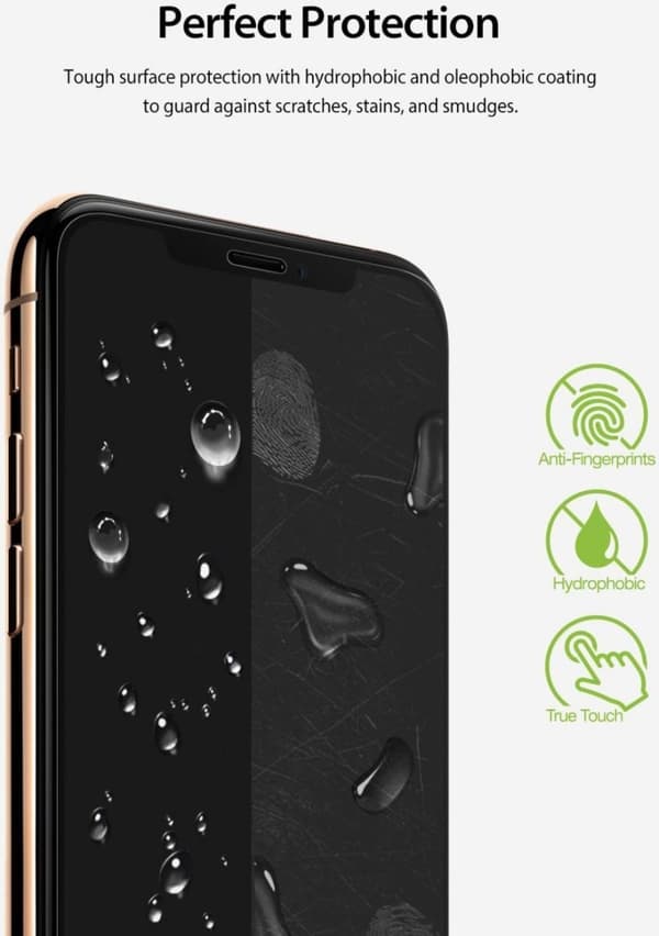 Ringke DualEasyFULL skjermbeskytter for iPhone XS Max - Klar Transparent