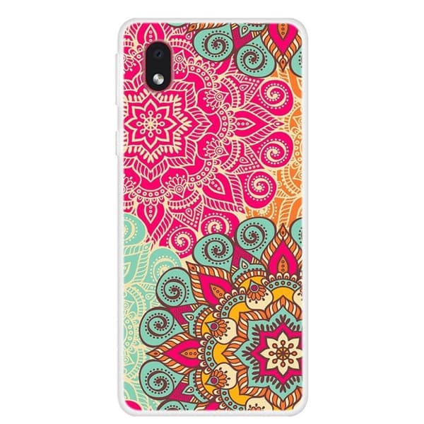 Deco Samsung Galaxy A01 Core kotelot - Mandala Kukka Multicolor