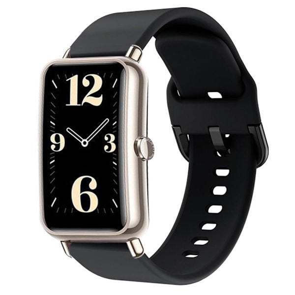 Huawei Watch Fit Mini / TalkBand B6 / B3 silikone urrem - Sort Black