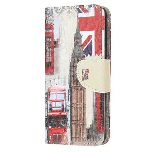 Wonderland Samsung Galaxy M51 Flip Etui - Big Ben og Uk Flag Multicolor