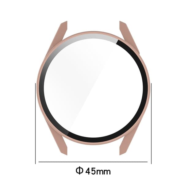 Huawei Watch GT 3 (42mm) PC-kansi HD-karkaistulla lasilla - Musta Black