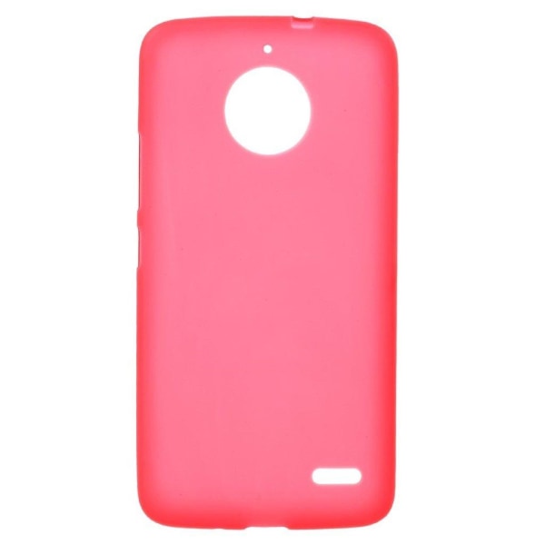 Motorola Moto E4 Slimmat enfärgat skal - Röd Röd