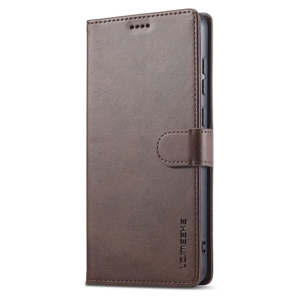 LC.IMEEKE Samsung Galaxy A05 flip case - Ruskea Brown