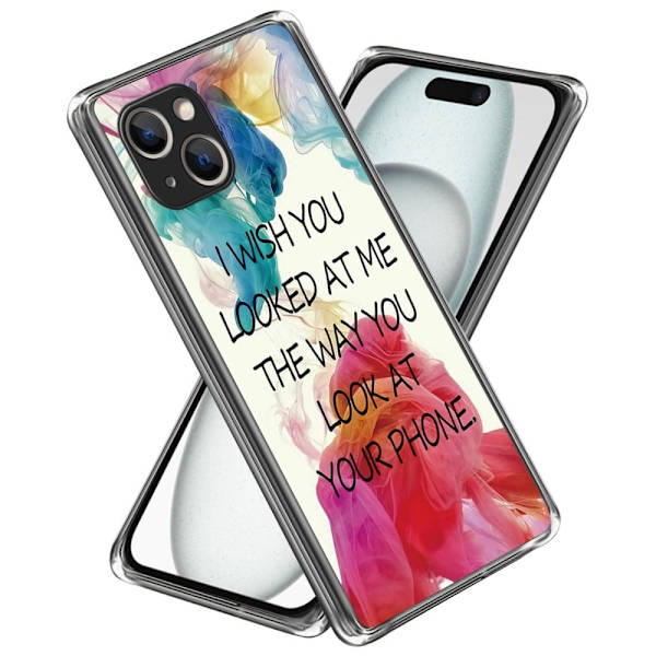 Deco iPhone 15 Plus deksel - Så På Meg Multicolor
