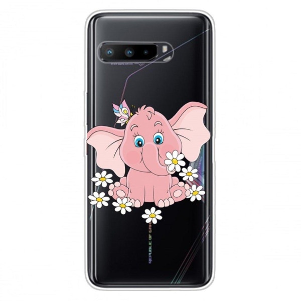 Deco Asus ROG Phone 3 skal - Elefant Rosa