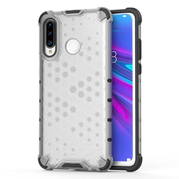 Bofink Honeycomb Huawei P30 Lite skal - Vit Vit