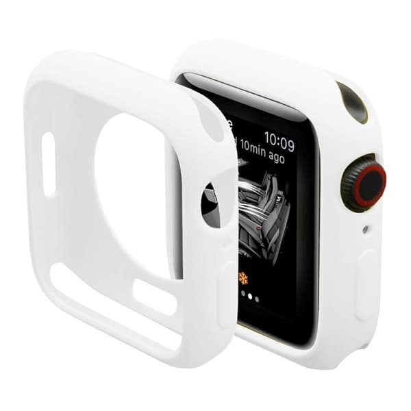 Apple Watch (41mm) TPU-cover i slikfarve - Hvid White