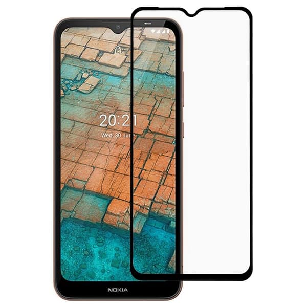 Nokia C20 kosketusherkkä ja temperoitu suojalasi Transparent