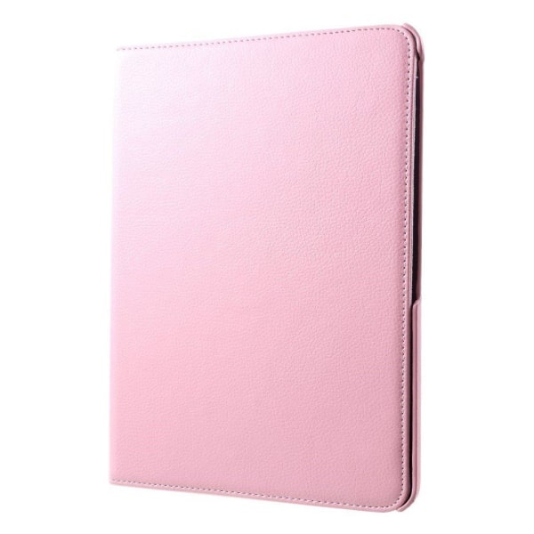 iPad Pro 11" (2018) litchi korn læder flip etui - Lyserød Pink
