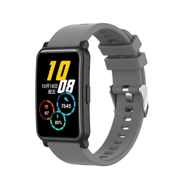 Honor Watch ES silikone rem - grå Silver grey