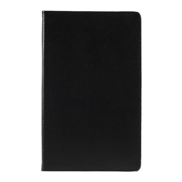 Samsung Galaxy Tab A 10.1 (2019) litchi læretui - Svart Black