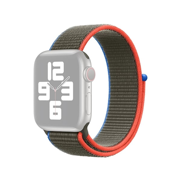 Apple Watch Series 8 (41mm) nylon-urrem - Inverness Grøn Green
