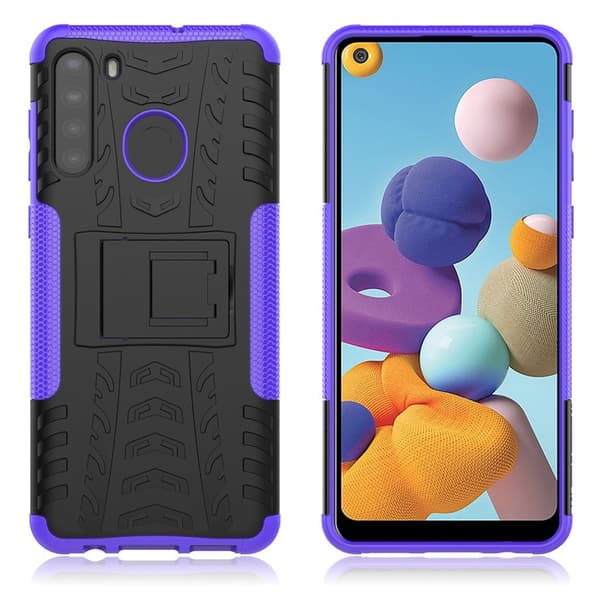 Offroad Cover - Samsung Galaxy A21 - Lilla Purple
