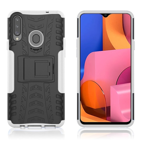 Offroad Samsung Galaxy A20s deksel - Hvit White