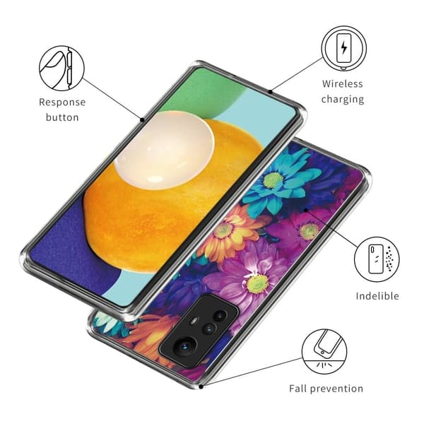Deco Xiaomi Redmi Note 12S skal - Krysantemum multifärg