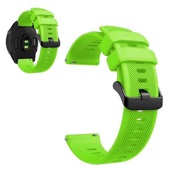 Garmin Forerunner 745 silikoninen kellonauha - Vihreä Green
