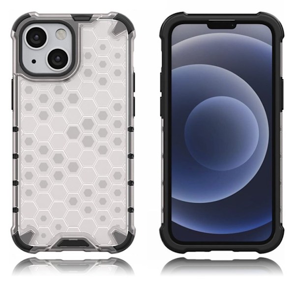 Bofink Honeycomb iPhone 13 Mini cover - Sølv/Grå Silver grey