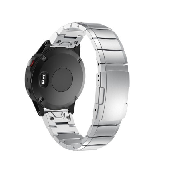 Garmin Fenix 5 urlänk rostfri stål - Silver Silvergrå