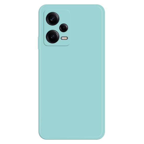 Avfasat gummerat anti-droppskydd för Xiaomi Redmi Note 12 Pro - Cyan Grön