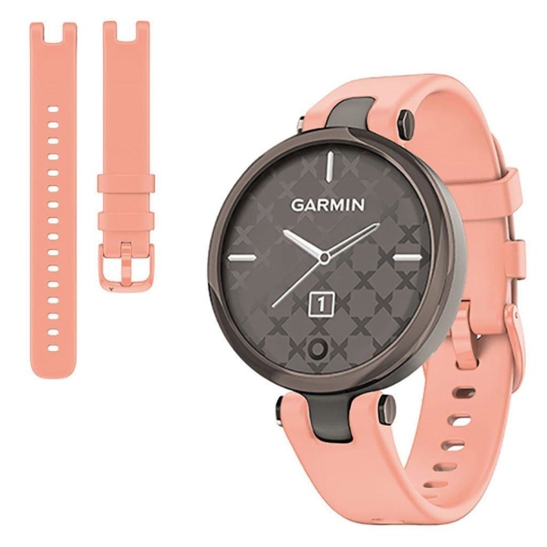 Garmin Lily yksinkertainen silikoninen kellonauha - Pinkki Pink